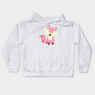 Sakura fox Kids Hoodie